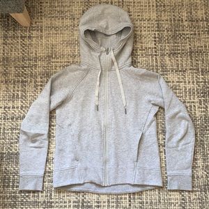 Lululemon Gray Zip Hoodie